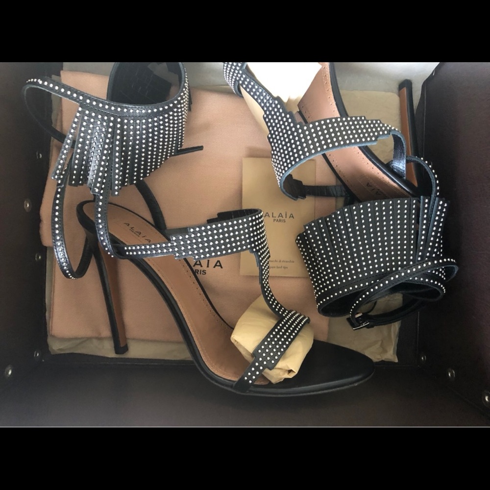 ALA’A Black Sandals 39.5 (EU)